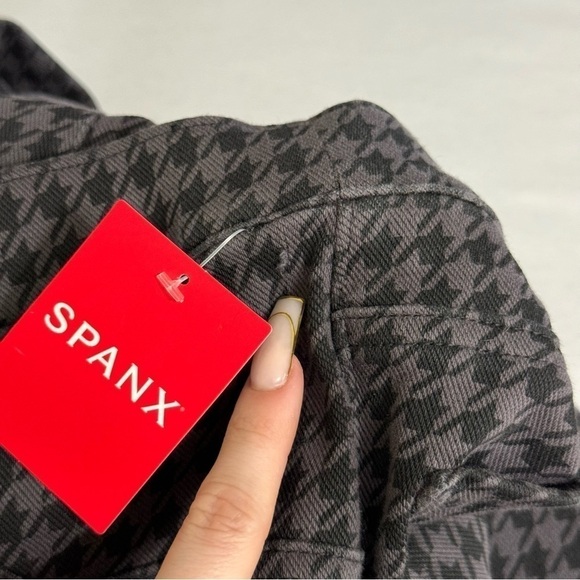 Spanx Ankle Jean-ish Houndstooth Jeggings Size Small Women - Picture 12 of 12